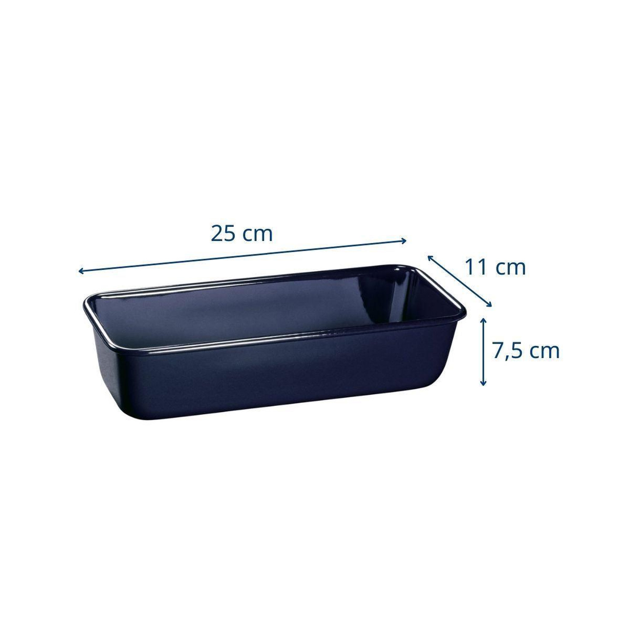 Voir la diapositive 3 : DR.OETKER Lot de 2 moules à cake coins arrondis 25 cm dr. Oetker back liebe