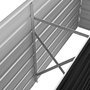 Voir la diapositive 5 : VIDAXL Lit sureleve de jardin Anthracite 160x40x45 cm Acier galvanise