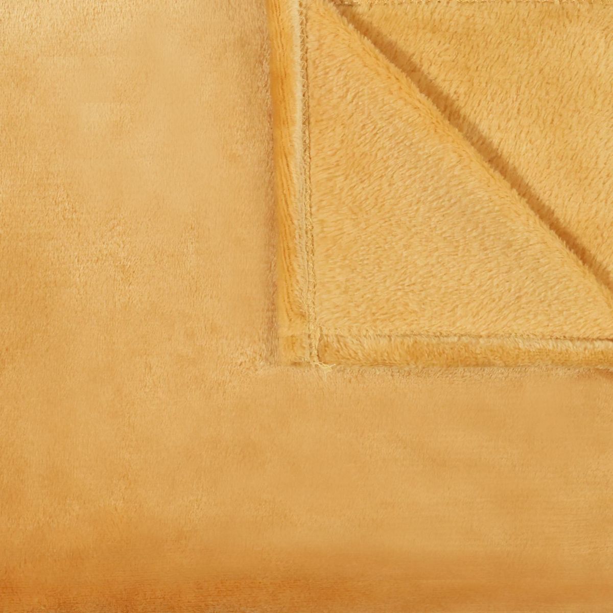 ACTUEL Plaid uni en polyester COLORAMA 