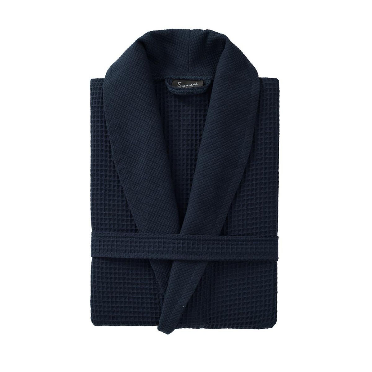 Sensei Maison Peignoir mixte nid d'abeille SPA COL CHÂLE