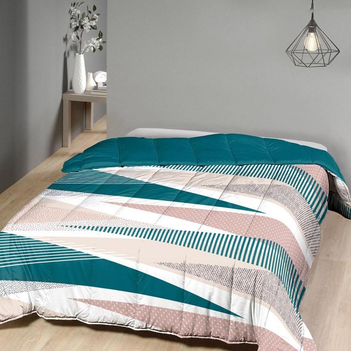 Mortreux Couette imprimée double face 220x240 cm Ista