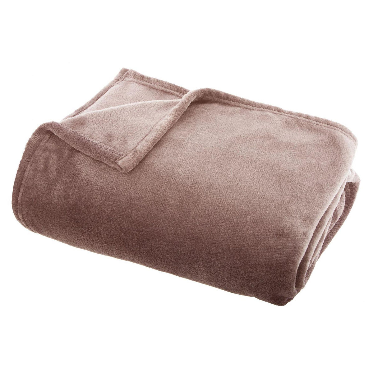 ATMOSPHERA Grand plaid en Flanelle uni