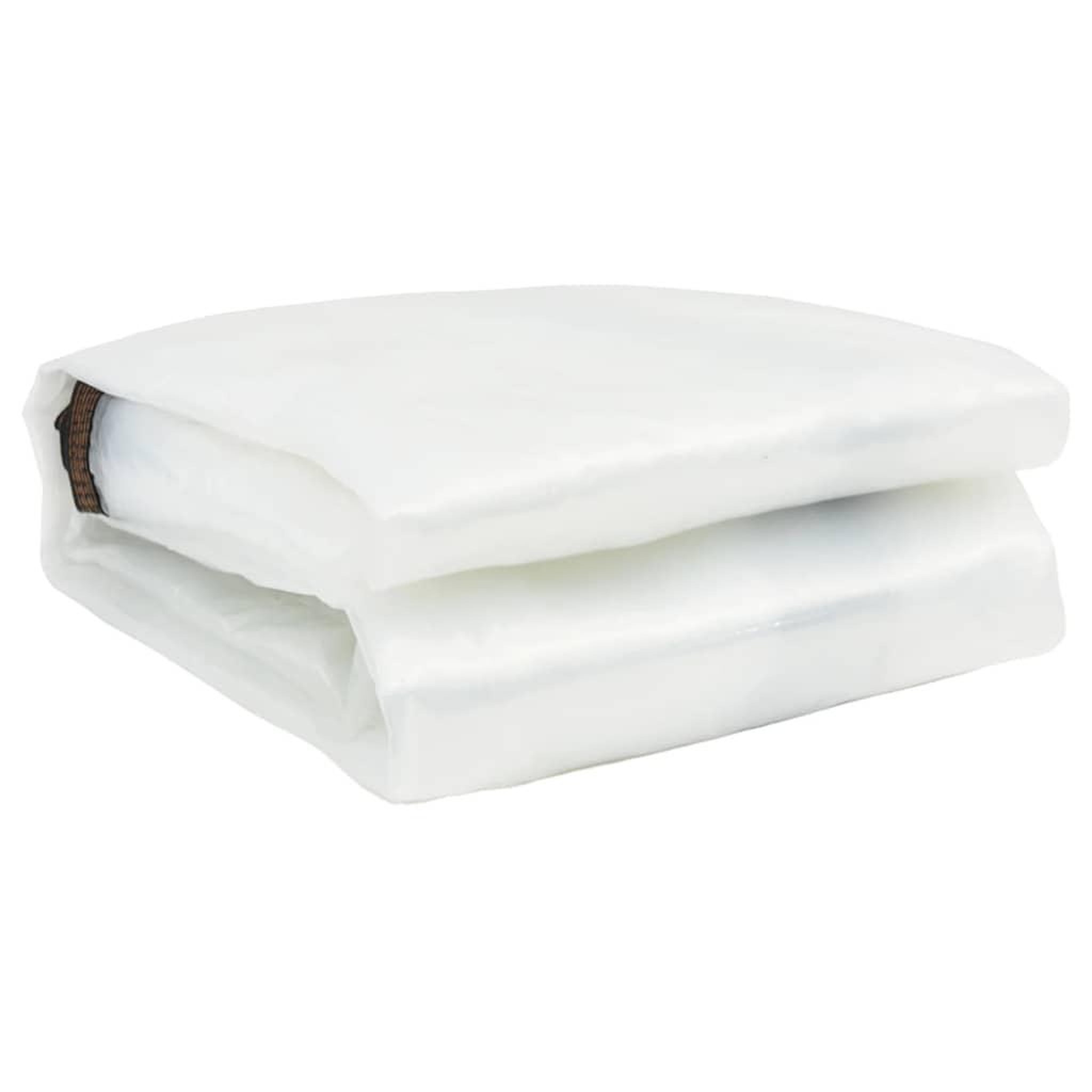 Voir la diapositive 3 : VIDAXL Bache transparente avec œillets 8x10 m polyethylene