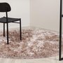 Voir la diapositive 4 : Paris Prix Tapis Rond Design  Grace  200cm Beige