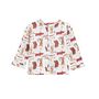 Voir la diapositive 5 : Petit Béguin Ensemble salopette bébé en molleton et t-shirt Toutouyoutou
