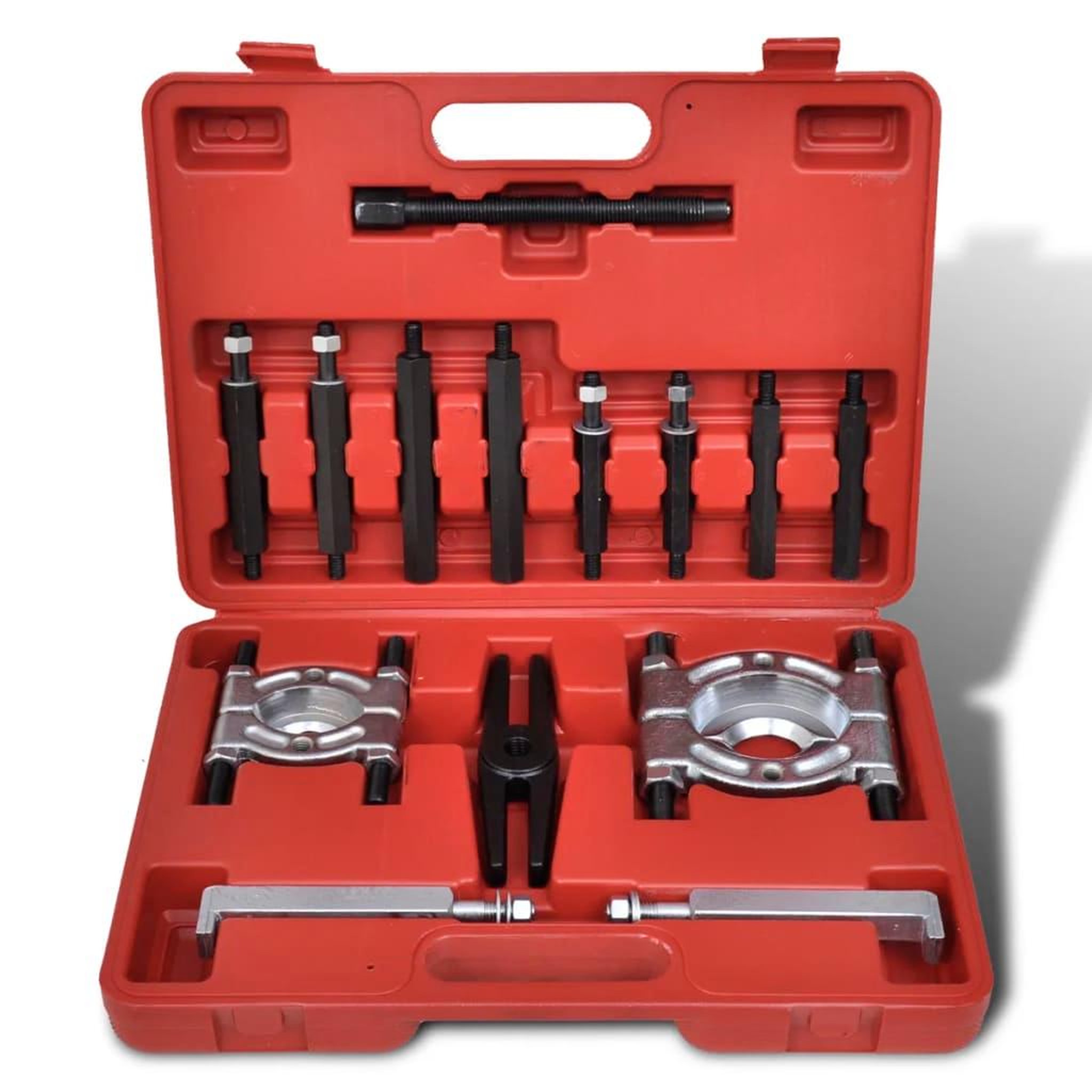 Voir la diapositive 2 : VIDAXL Ensemble d'extracteur de roulement 14 pcs