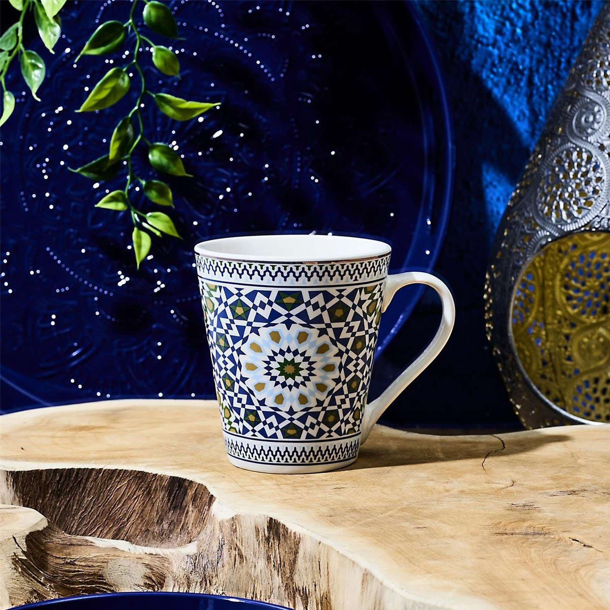 Voir la diapositive 3 : The Home Deco Factory Lot de 6 mugs  sana  30cl multicolore
