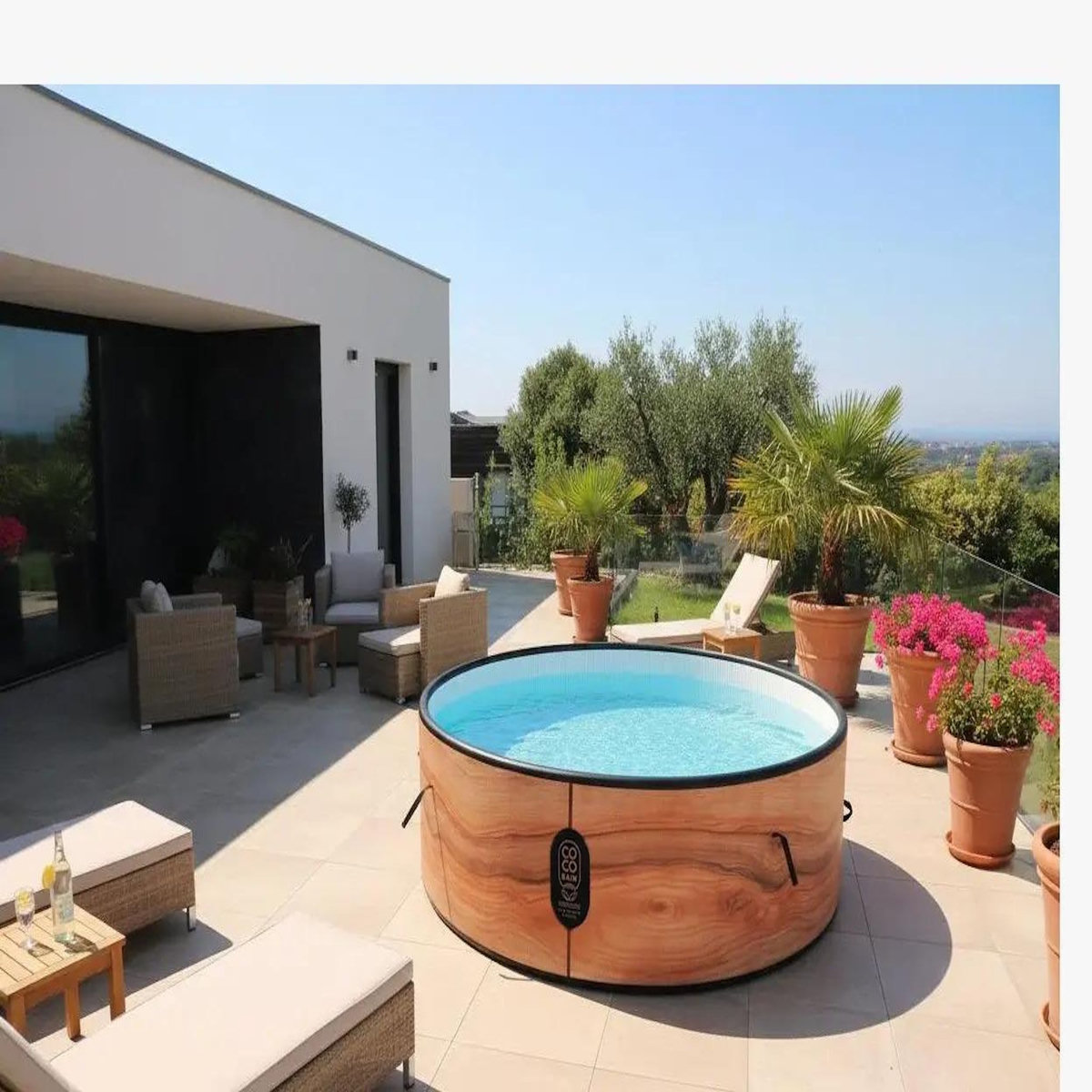 COCO SPA Piscine gonflable 250 cm Aruba XL, 2700 litres