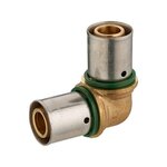 CENTRALE BRICO Coudes sertir per diametre 16 lot de 10