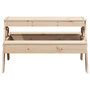 Voir la diapositive 4 : VIDAXL Table de pique-nique pour enfants 88x97x52cm bois massif de pin