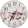 Voir la diapositive 2 : VIDAXL Horloge murale vintage Fleur 30 cm