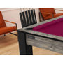 Voir la diapositive 6 : Paris Prix Table de Billard Convertible  Oregon  213cm Naturel & Prune