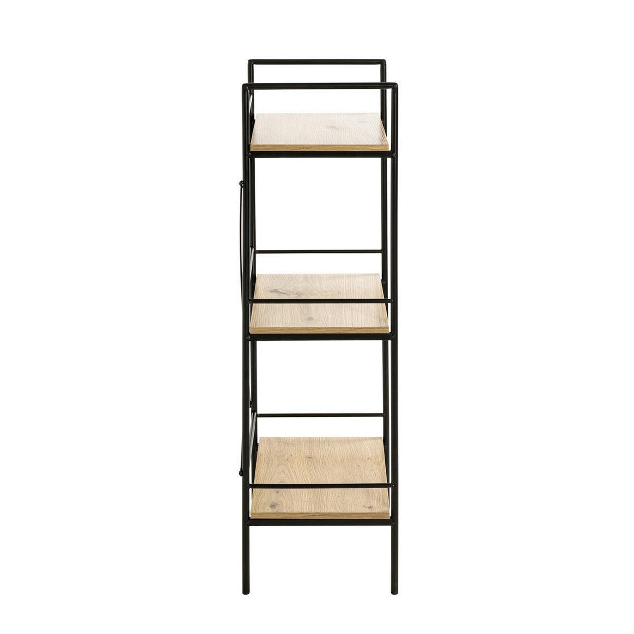 Voir la diapositive 4 : Paris Prix Étagère de Salle de Bain  Candico  96cm Chêne