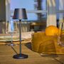 Voir la diapositive 2 : Lumisky Lampe de table sans fil EMILY Noir Aluminium H25cm