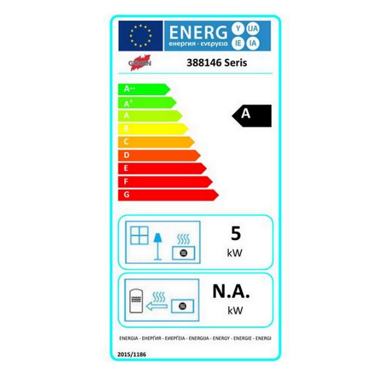 Godin Poêle à bois fonte 5kw - 388146000053
