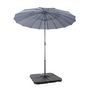 Voir la diapositive 3 : Salon de jardin 6 personnes CAMELIA + parasol + housse