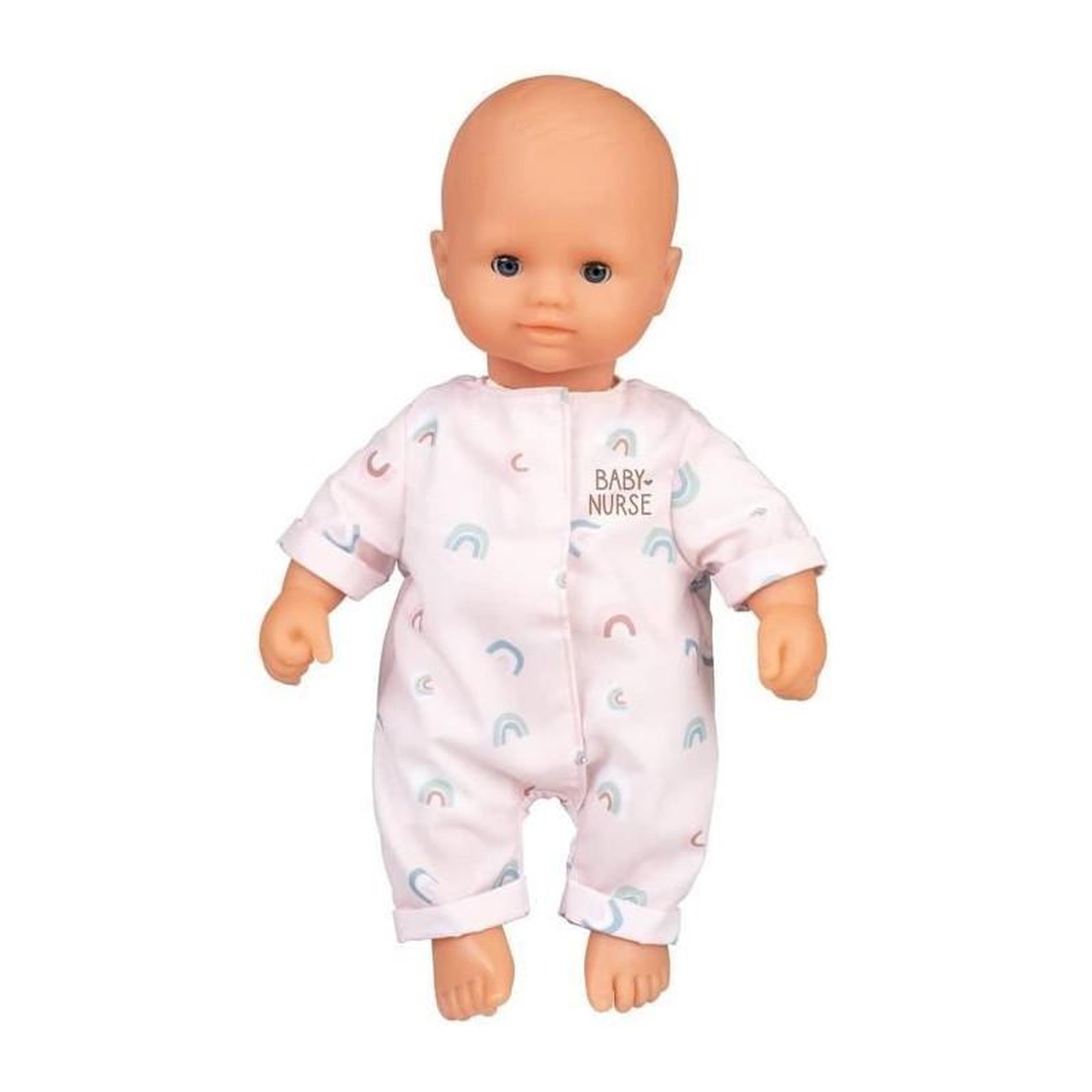 Voir la diapositive 1 : SMOBY Poupon Baby Nurse bébé d'amour 32 cm - Smoby - Mixte - Souple - Tenue colorée
