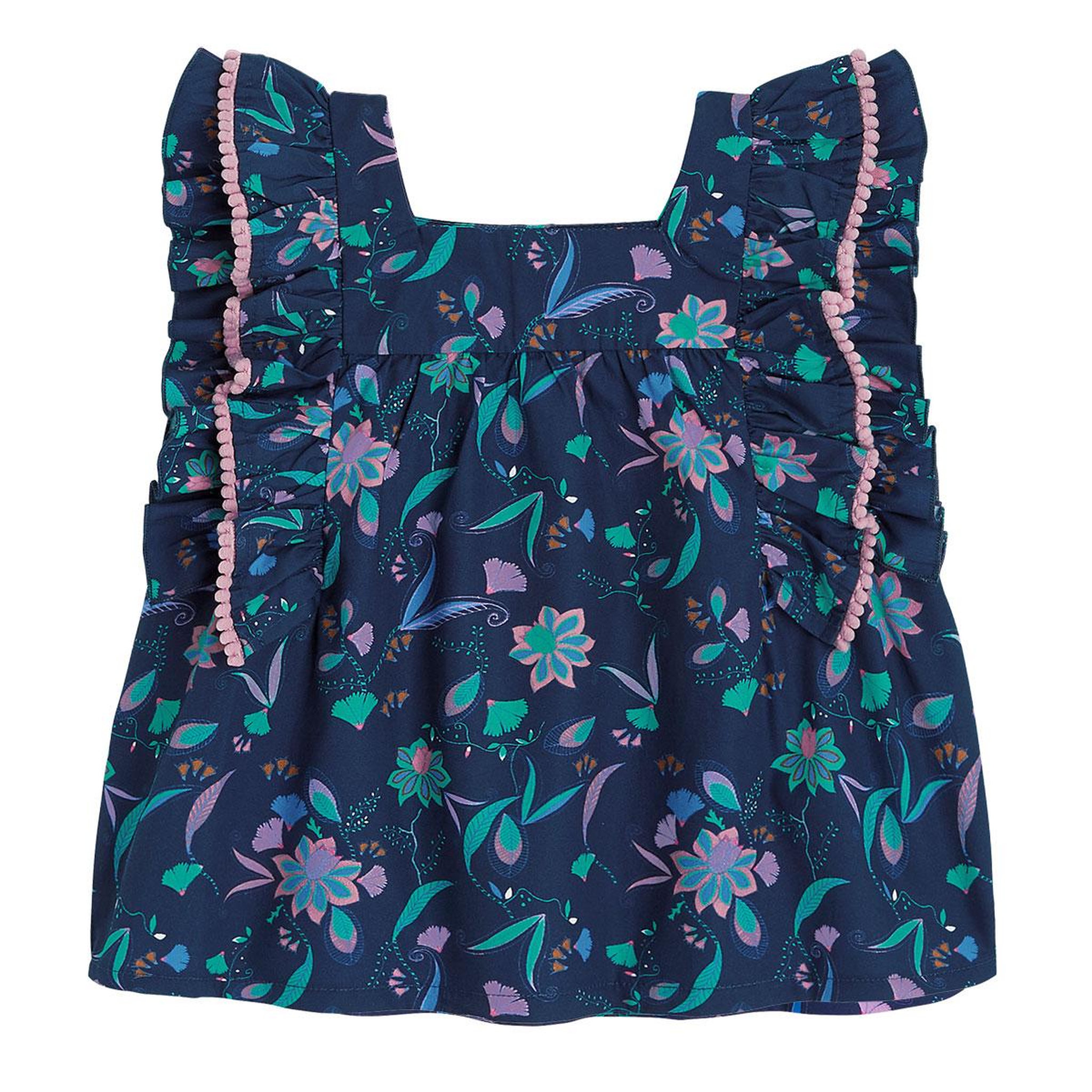 Voir la diapositive 1 : Petit Béguin Blouse fille Mumbai
