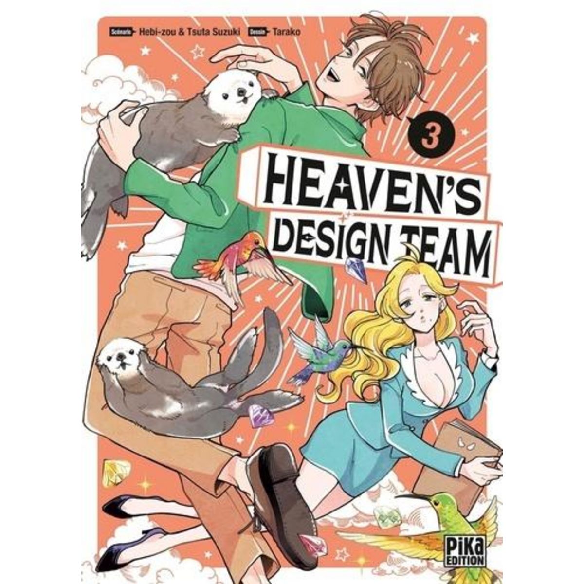 HEAVEN'S DESIGN TEAM TOME 3 , Hebi-zou