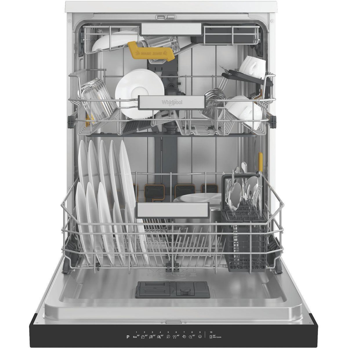 Whirlpool Lave vaisselle 60 cm W8FHS61X maxispace