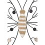Voir la diapositive 2 : Paris Prix Décoration Murale en Métal  Papillon  39cm Noir & Naturel