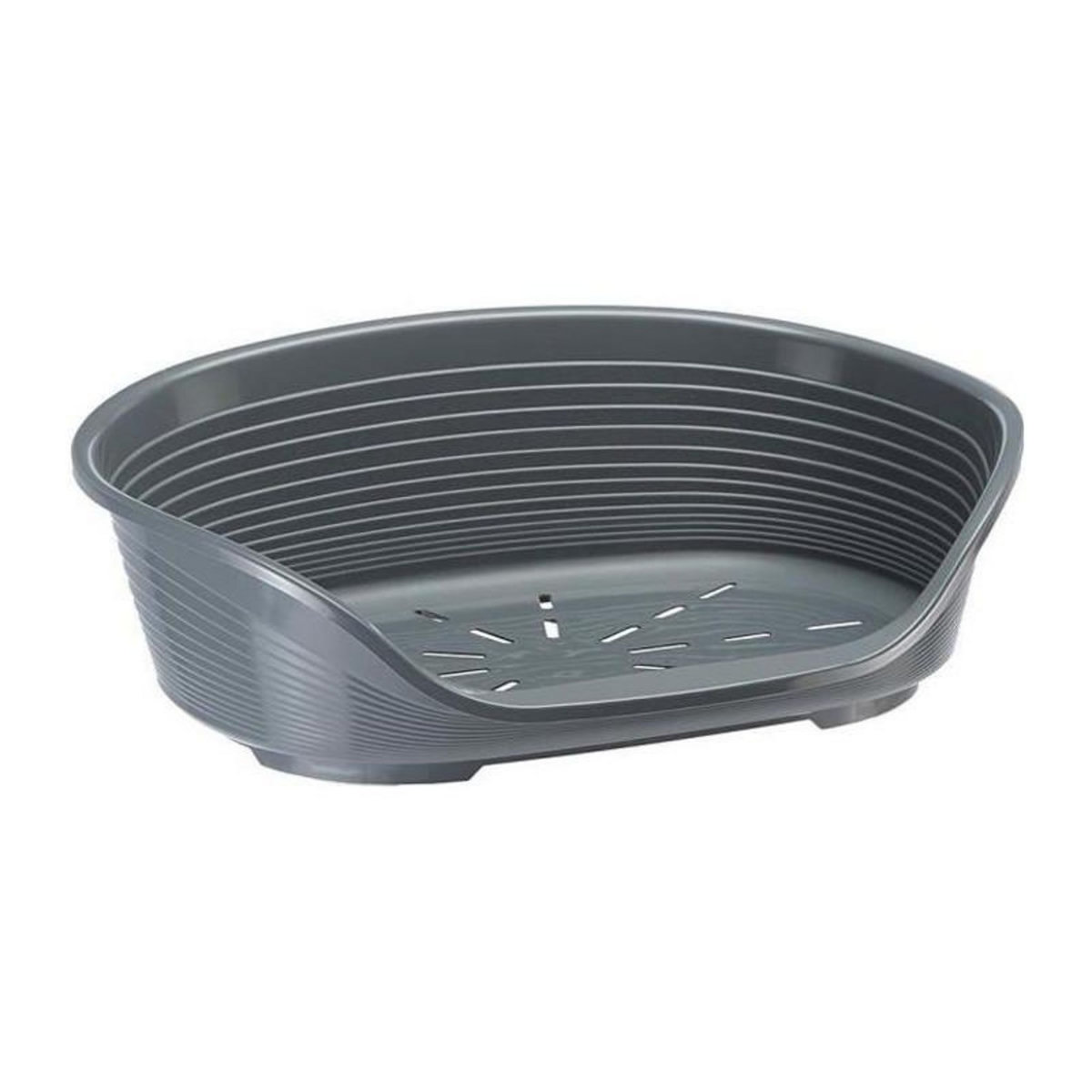 Ferplast Panier-Corbeille SIESTA DELUXE Taille 6 - 70,5*52*23 cm - Gris fonçé -FERPLAST