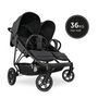 Voir la diapositive 2 : HAUCK Poussette double Uptown Duo Noir