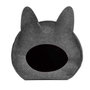 Voir la diapositive 2 : Paris Prix Niche pour Chat & Poignée  Feutrine  40cm Anthracite