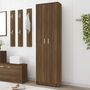Voir la diapositive 1 : VIDAXL Garde-robe couloir Chene marron 55x25x189 cm Bois d'ingenierie