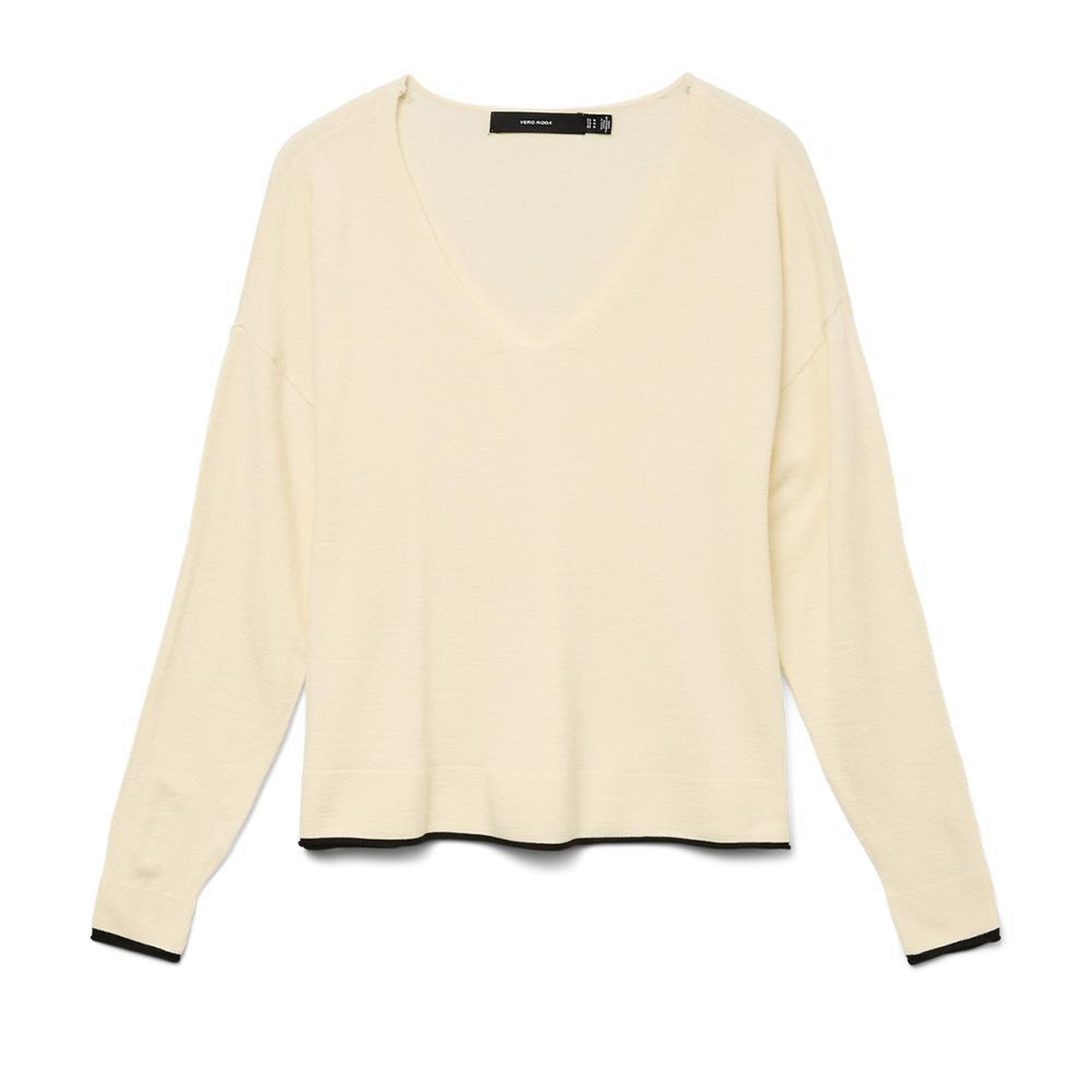 Voir la diapositive 2 : Vero Moda Pull Blanc Femme Vero Moda Breeze