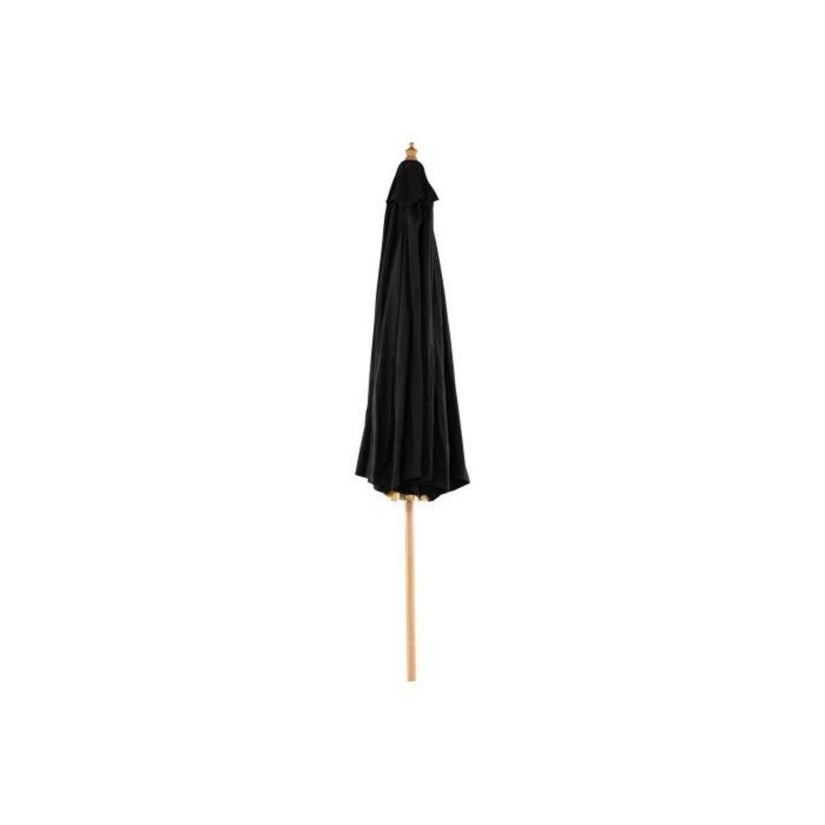 Paris Prix Parasol en Bois  Nypo  330cm Noir