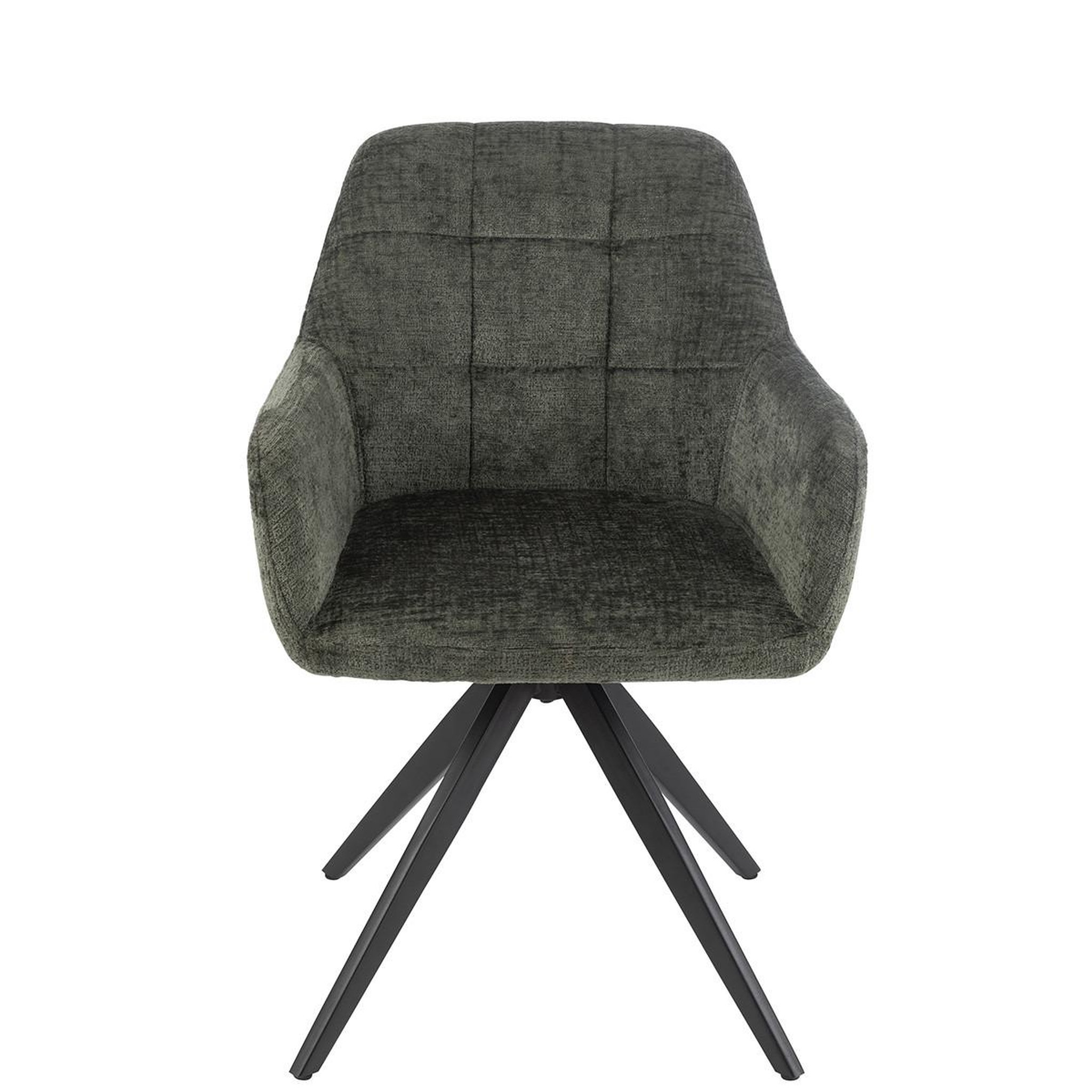 Voir la diapositive 2 : J-LINE Chaise design  louna  85cm vert
