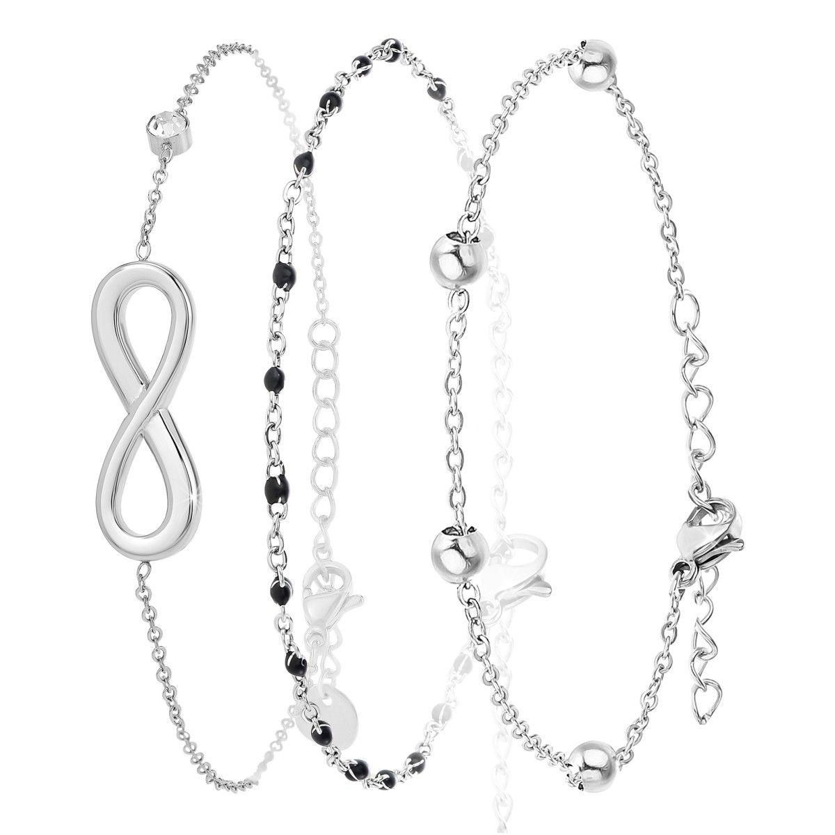SC CRYSTAL Set de 3 bracelets SC Crystal®