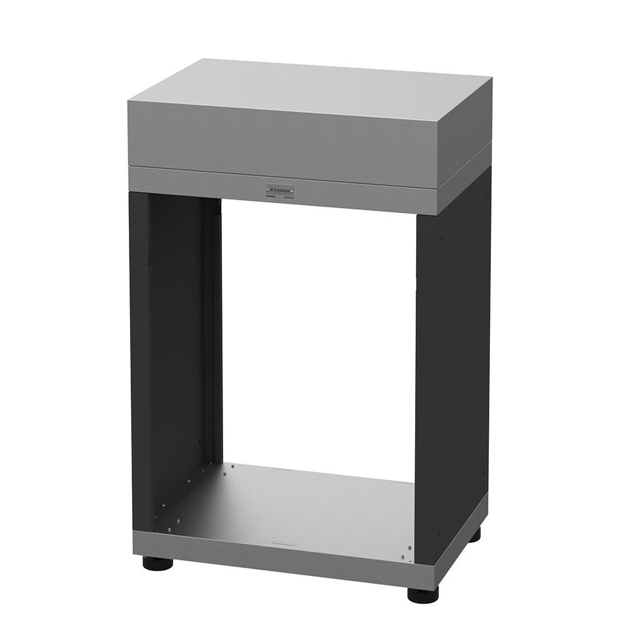 Le marquier Meuble cuisine extérieure duo avec ouverture 80 x 55 cm - le marquier