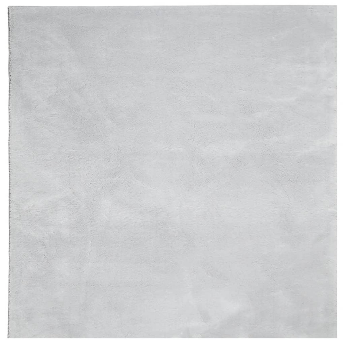 VIDAXL Tapis HUARTE a poils courts doux et lavable gris 240x240 cm