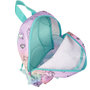 Voir la diapositive 4 : Milky Kiss Sac maternelle bleu et rose avec pochette avant motifs licornes
