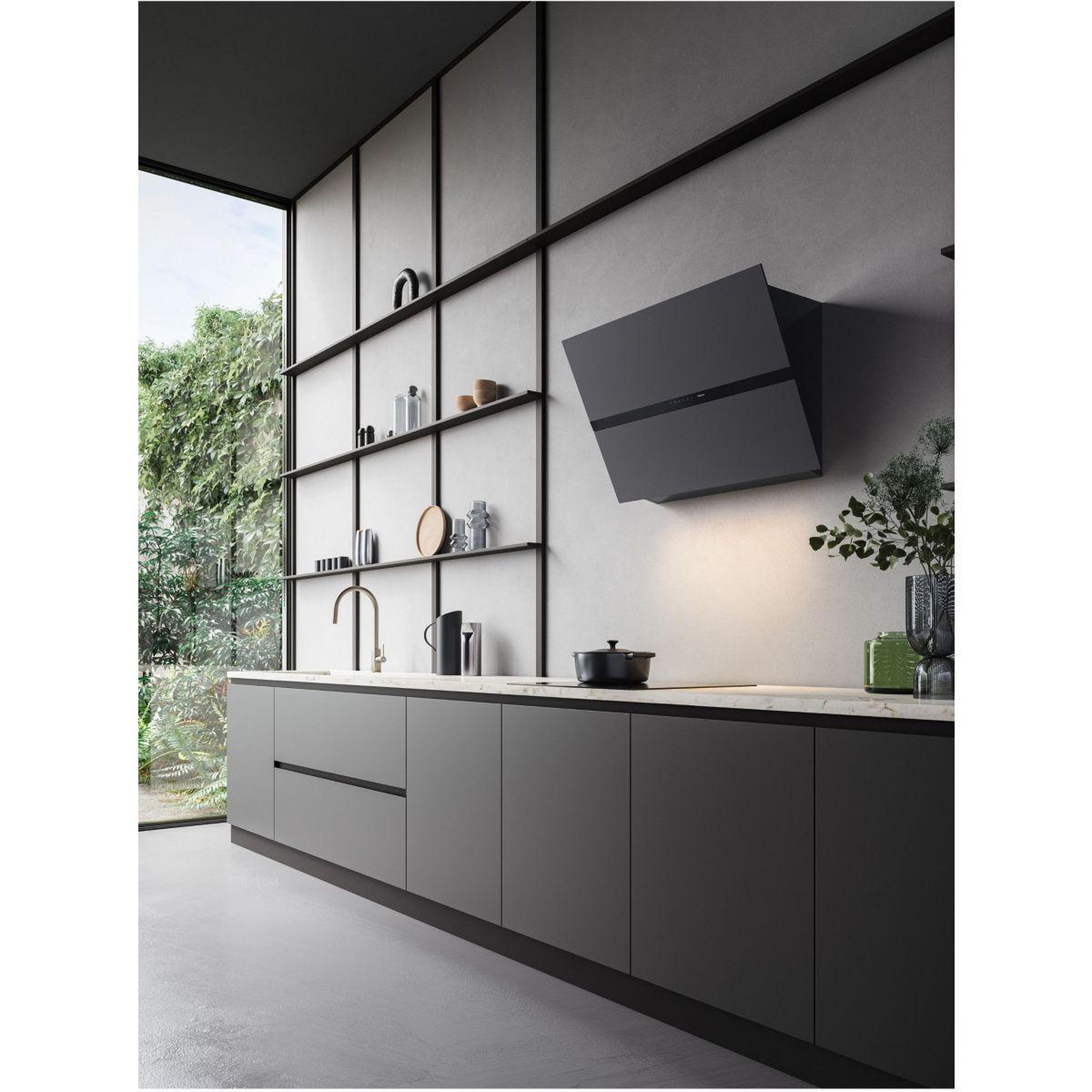 Voir la diapositive 3 : Falmec Hotte décorative murale fusion1420