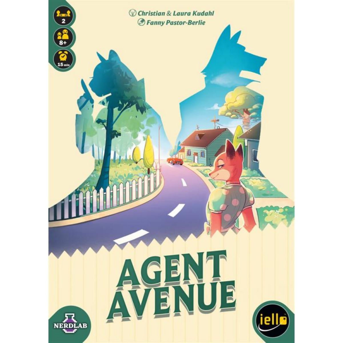 Iello Jeu de stratégie Iello Agent Avenue