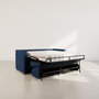 Voir la diapositive 2 : BEST MOBILIER Julia - canapé 3 places convertible express couchage quotidien 140 cm matelas 14 cm en tissu
