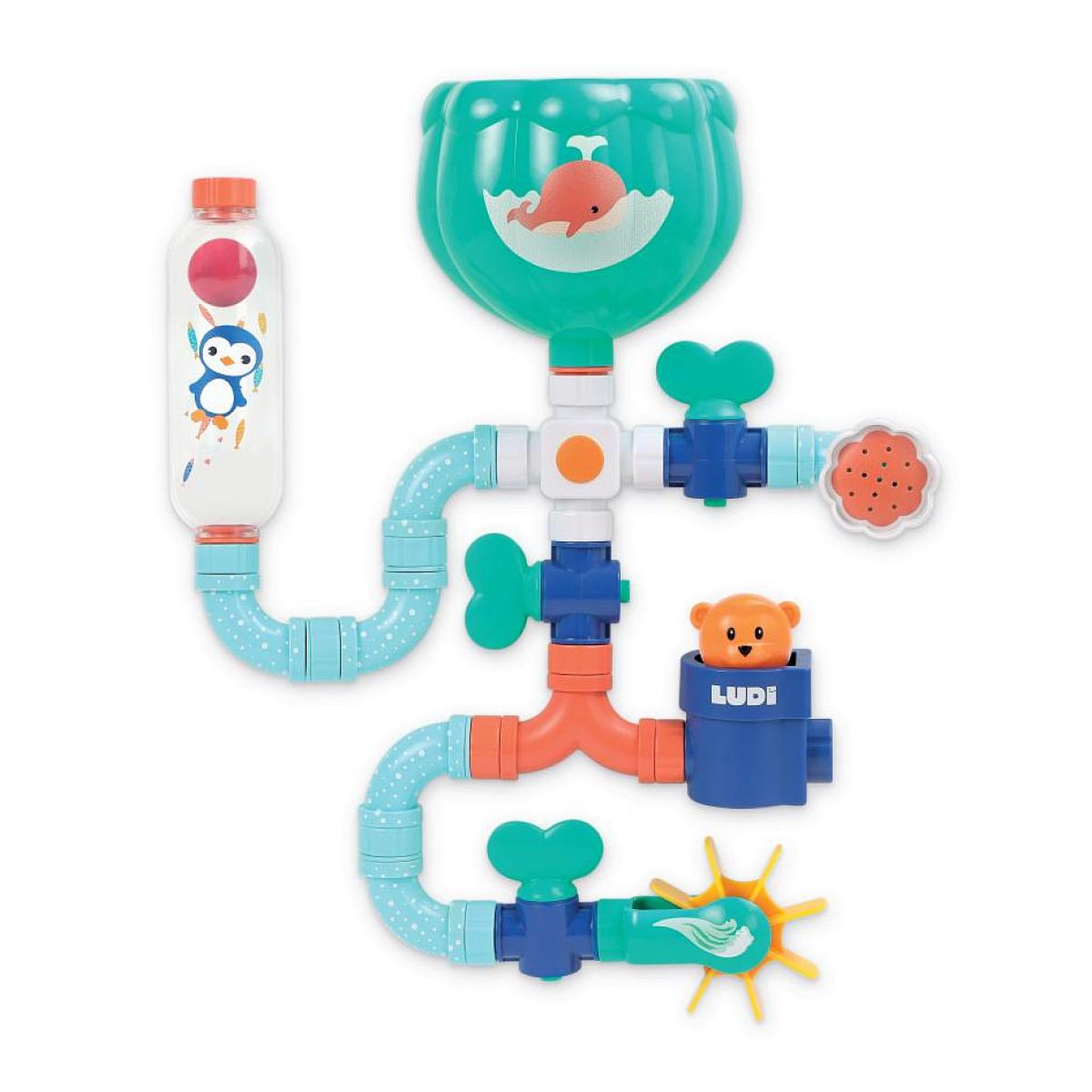 LUDI Grand circuit d eau - jeu pour le bain