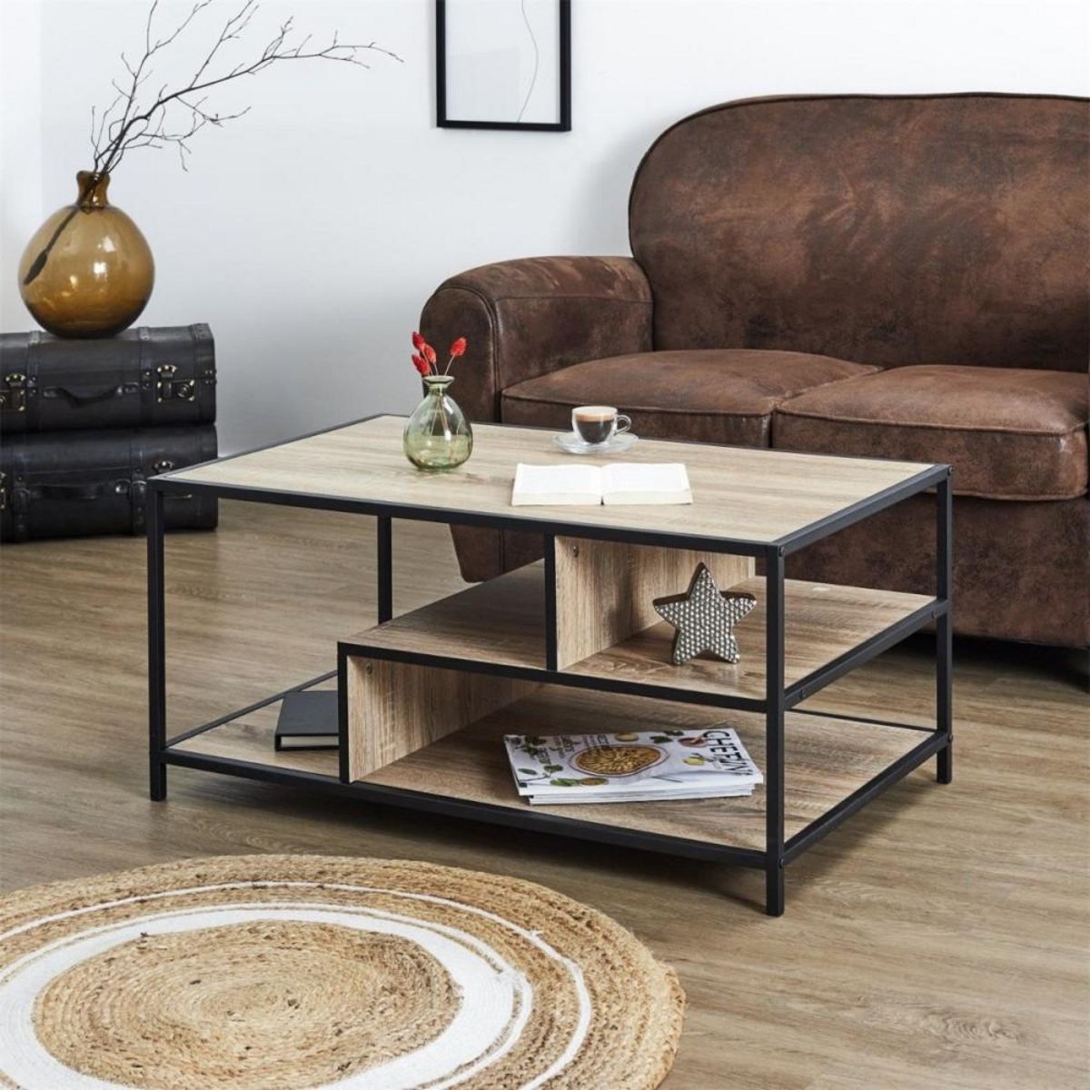 The Home Deco Factory Table basse industrielle