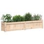 Voir la diapositive 3 : VIDAXL Jardinieres 2 pcs bois de pin massif