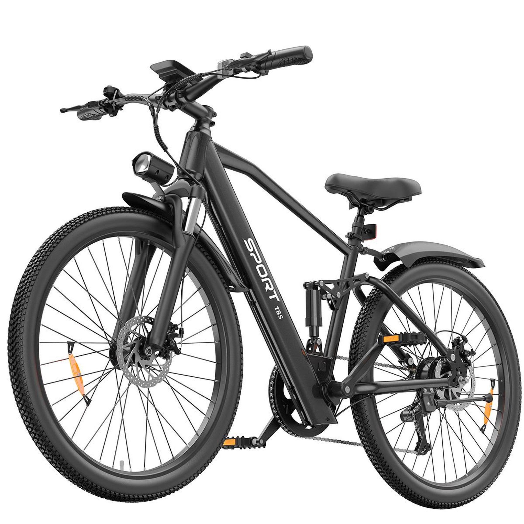 TOOFLY Vélo électrique toofly t8s. Coloris disponibles : Gris, Noir, Rouge