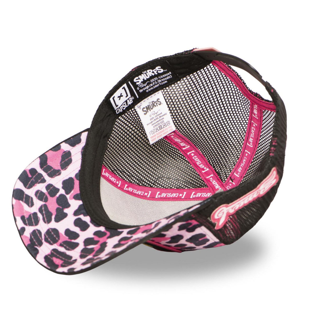 CAPSLAB Casquette trucker avec filet The Smurfs Icon