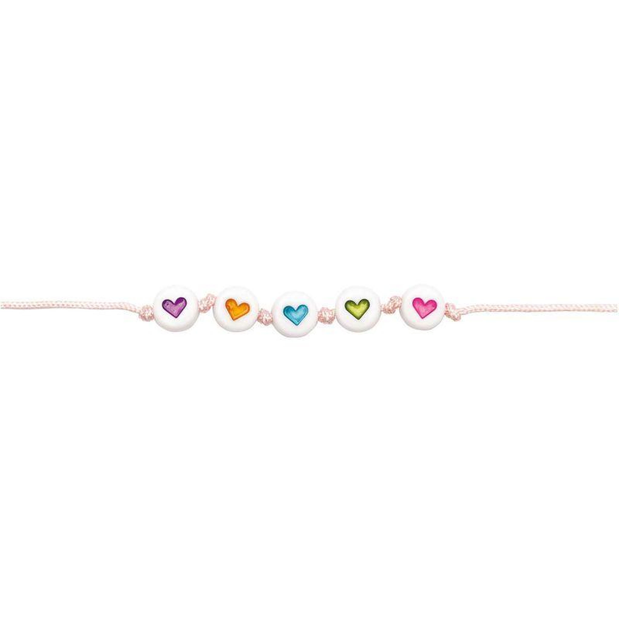 Voir la diapositive 1 : RICO DESIGN 165 perles centre coeur 5 x 7 mm - pastel