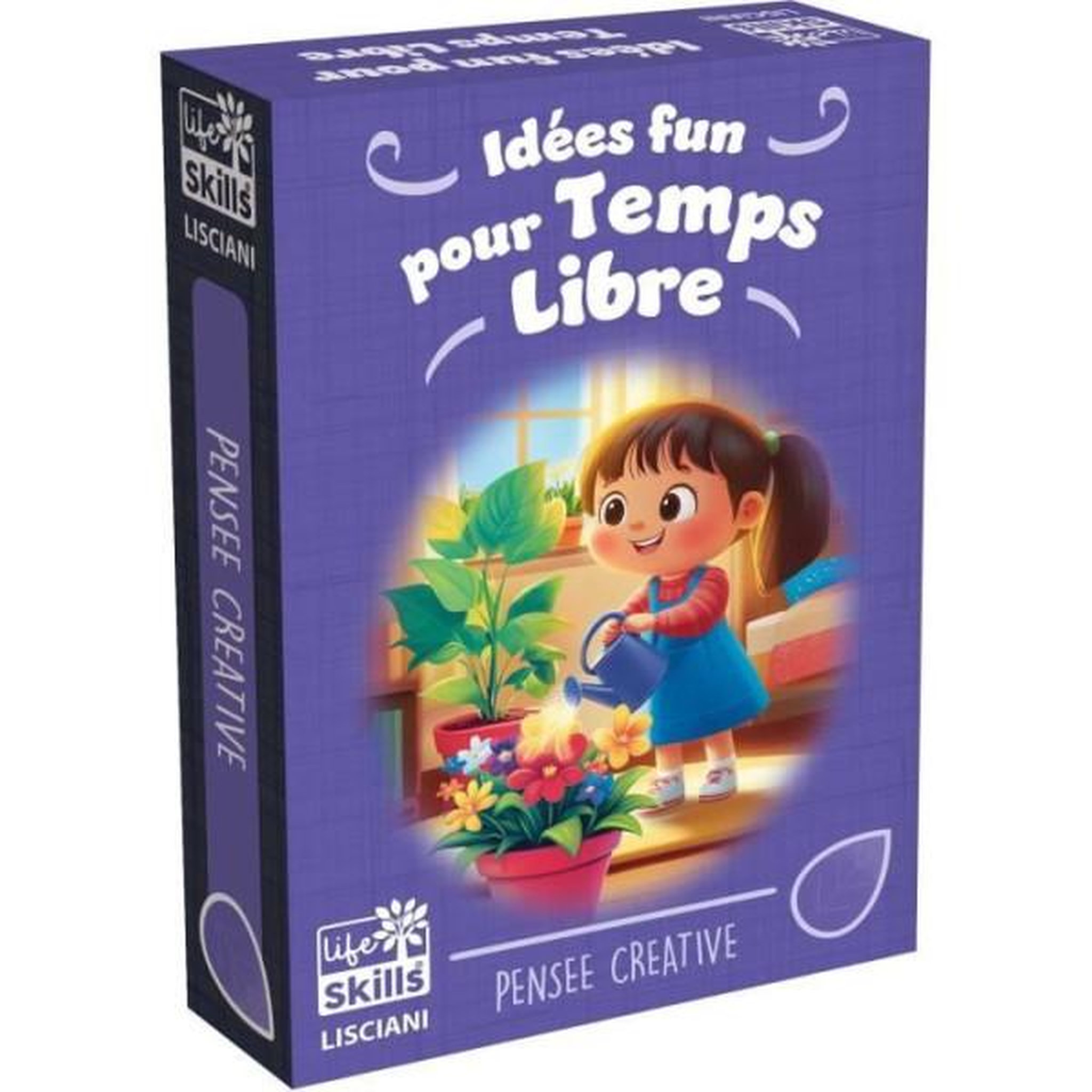 LISCIANI GIOCHI Jeu de cartes que faire en temps libre - Jeu Éducatif - LIFE SKILLS - Cartes illustrées