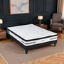 Voir la diapositive 3 : BELLECOUR BELLECOUR LITERIE | Ensemble BELLEVUE | Matelas Ressorts ensachés + Sommier Bois