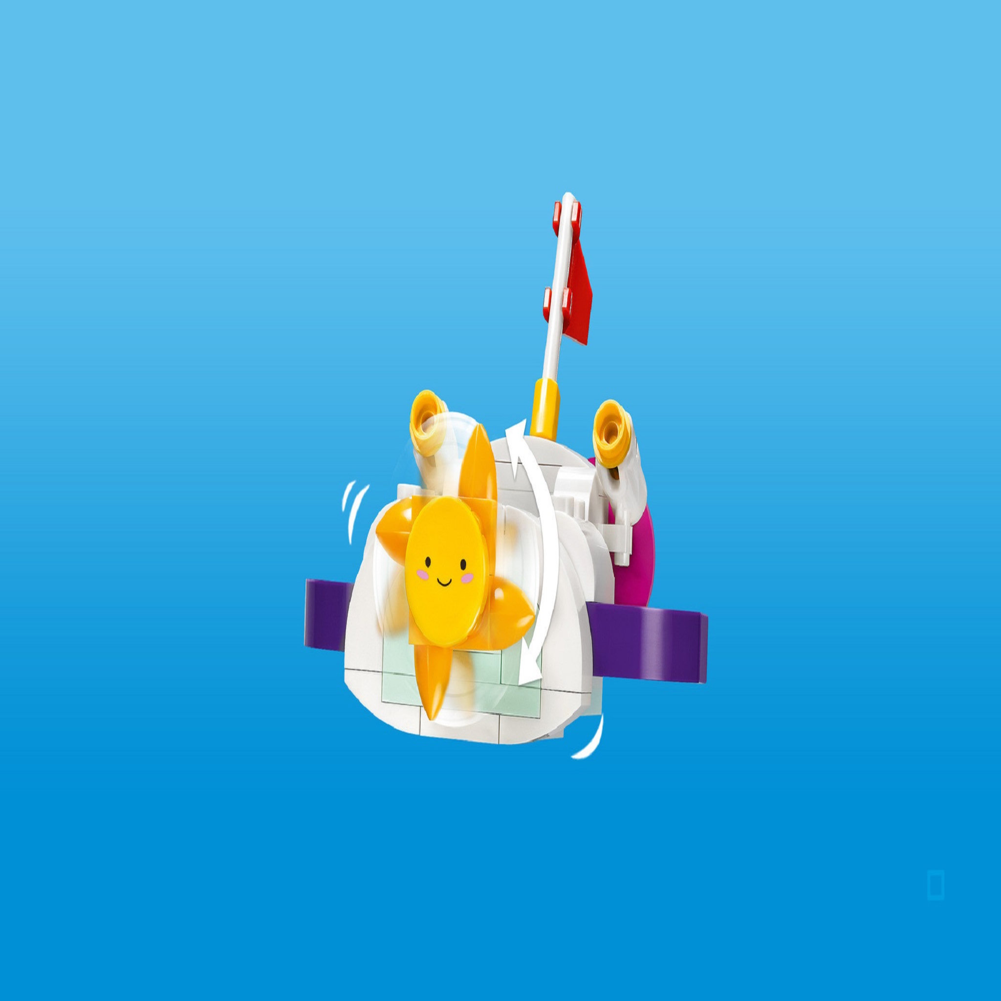 Voir la diapositive 5 : LEGO Unikitty! 41451 - La voiture dans les nuages de Unikitty
