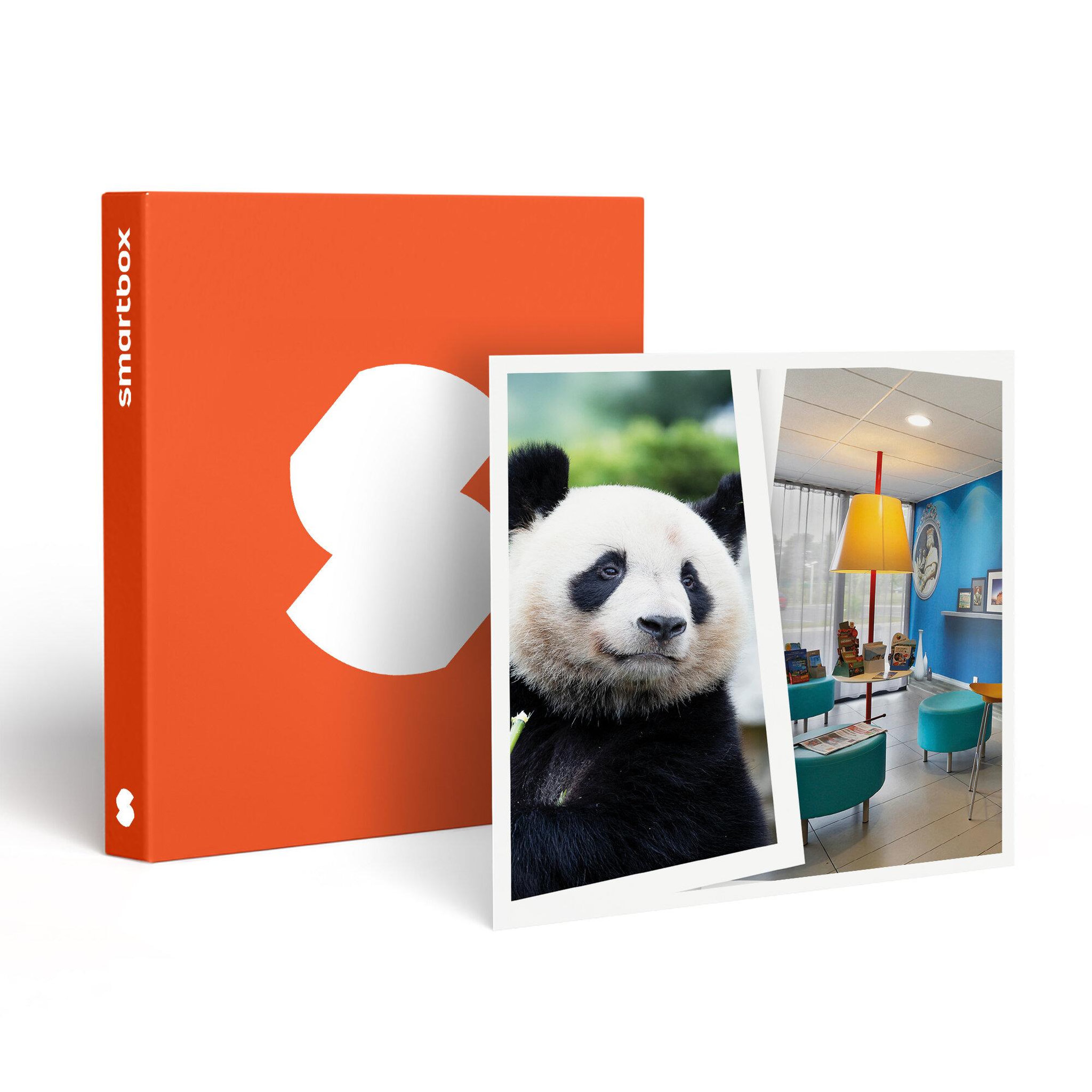 Smartbox Séjour au ZooParc de Beauval 2026: entrées 2 adulte (2 journées) et 1 nuit à proximité - Coffret Cadeau Multi-thèmes