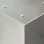 Voir la diapositive 4 : VIDAXL Connecteur de poteau Forme en Y Metal galvanise 91x91 mm